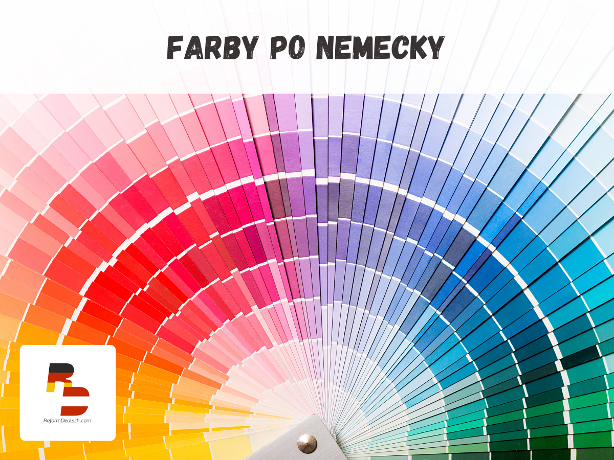 farby po nemecky